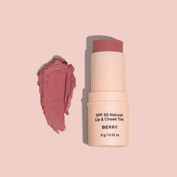 Avocado Zinc SPF 50 Lip & Cheek Tint - Berry