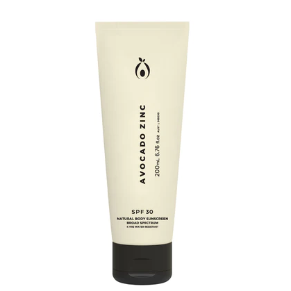 Avocado Zinc SPF30 Natural Body Sunscreen