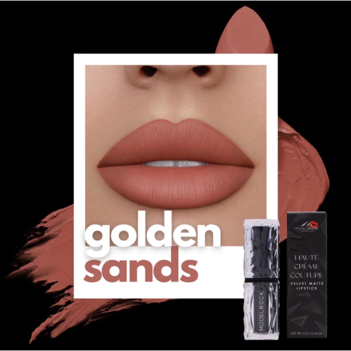 MR Velvet Matte Lipstick GOLDEN SANDS