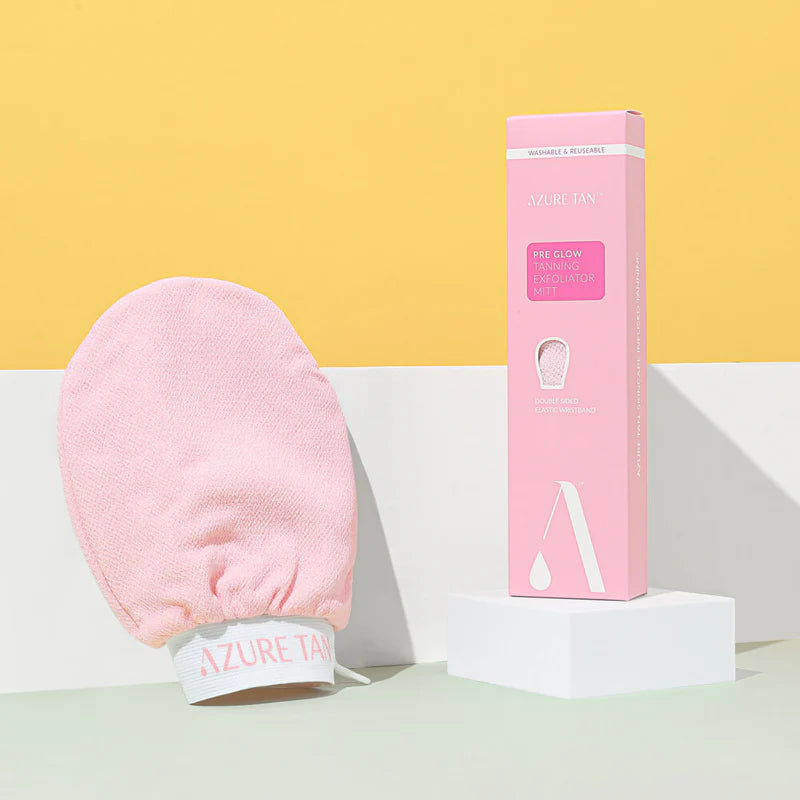 Azure Tan - Pre Glow Tan Exfoliator Mitt