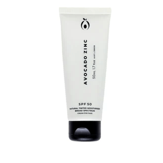 Avocado Zinc Sun Care Avocado Zinc SPF 50 Natural Tinted Moisturiser-Medium-Dark