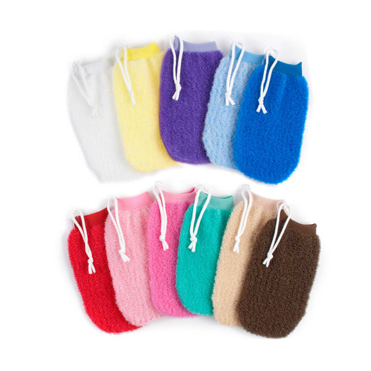 Milano Exfoliating Mitts - Beautiful Creatures Makeup & Beauty