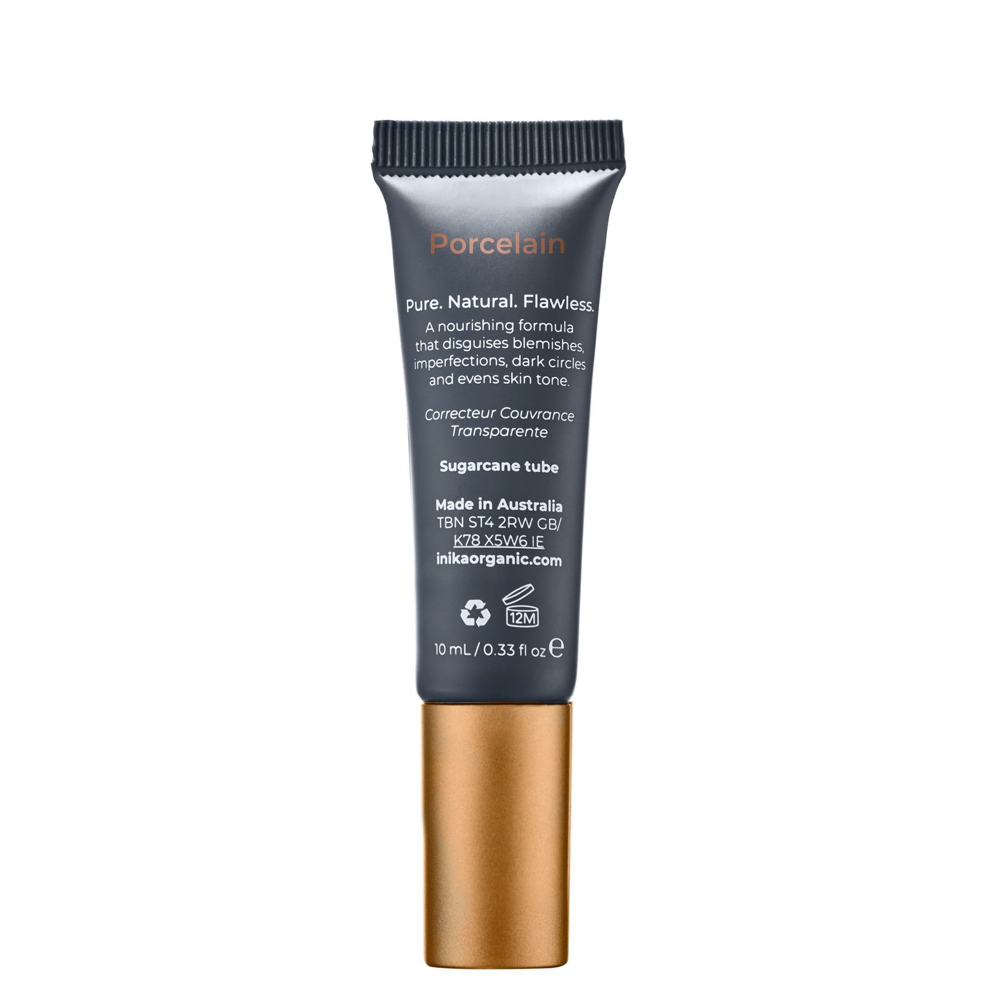 Inika Makeup INIKA Organic Sheer Coverage Concealer Porcelain