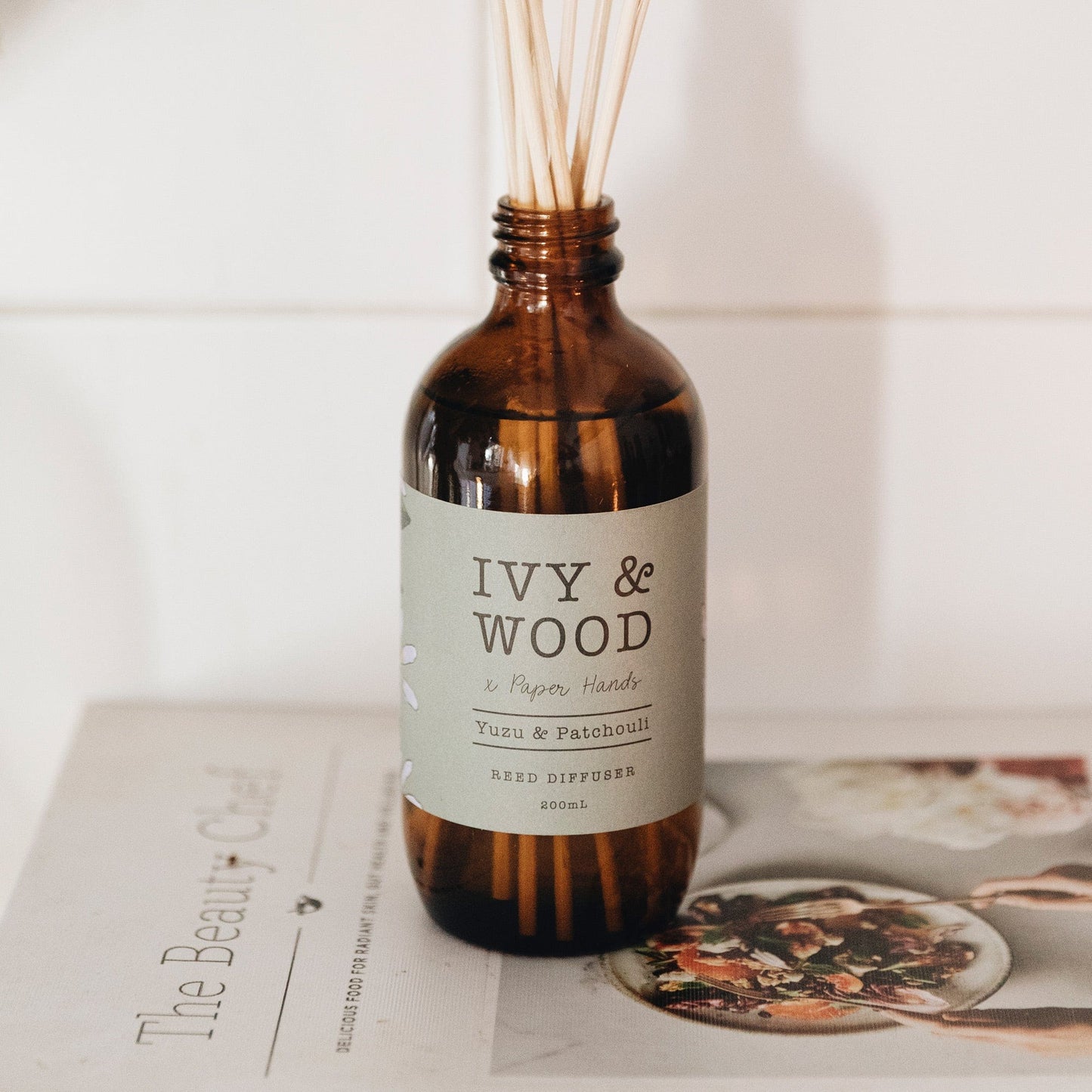 Botanical: Yuzu & Patchouli Reed Diffuser 200ml - Beautiful Creatures Makeup & Beauty