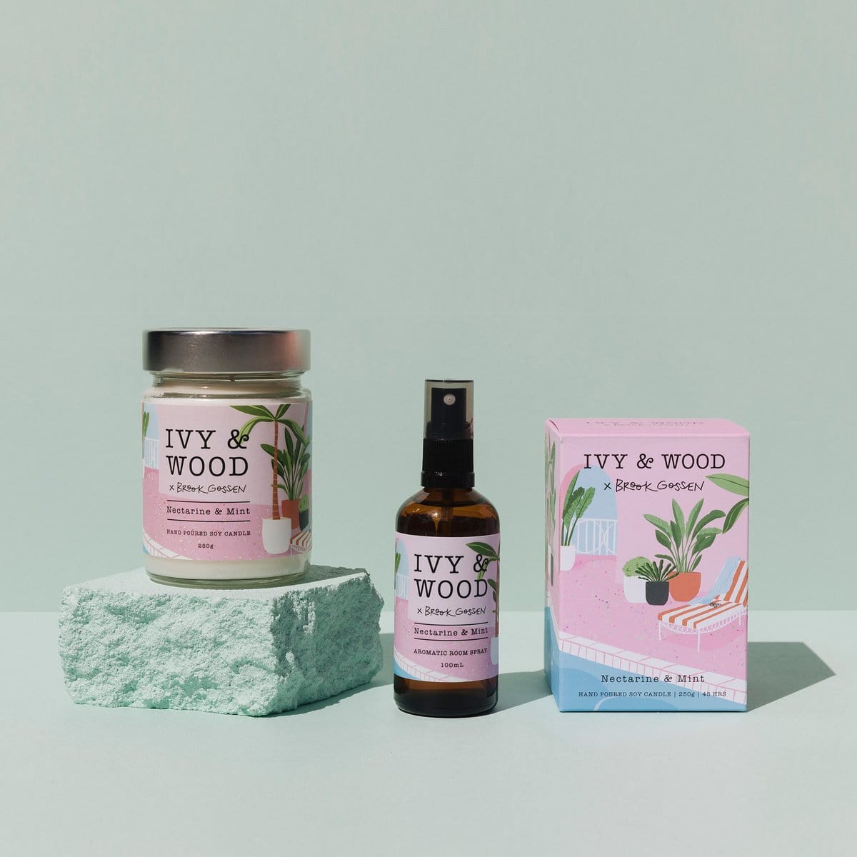Paradiso: Nectarine & Mint Room Spray - Beautiful Creatures Makeup & Beauty