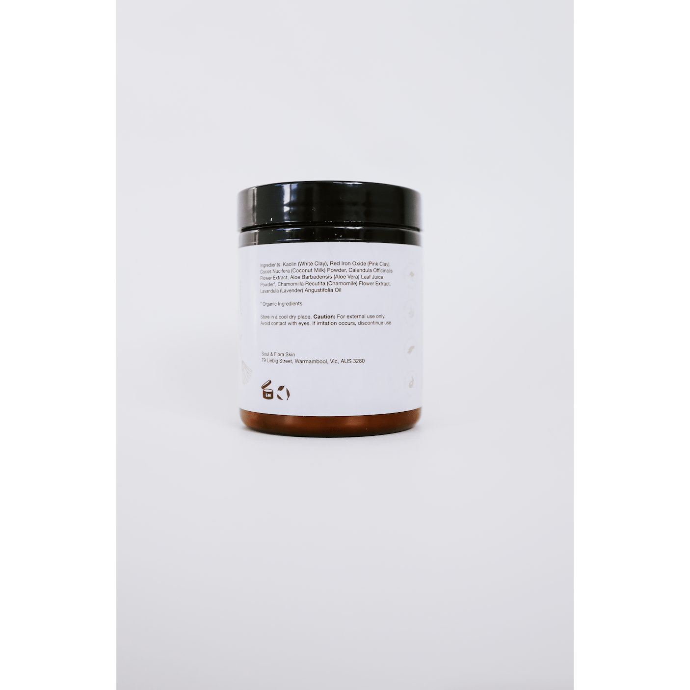 SOUL & FLORA SKIN Skin Care Pink Clay Mask