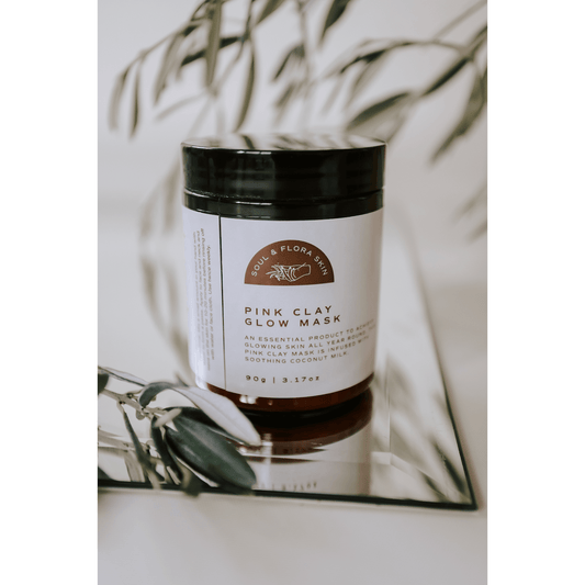 SOUL & FLORA SKIN Skin Care Pink Clay Mask