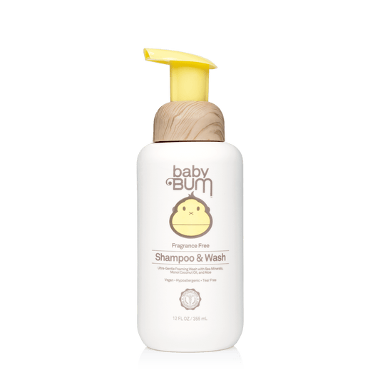 Baby Bum Foaming Shampoo & Wash - Fragrance Free - Beautiful Creatures Makeup & Beauty