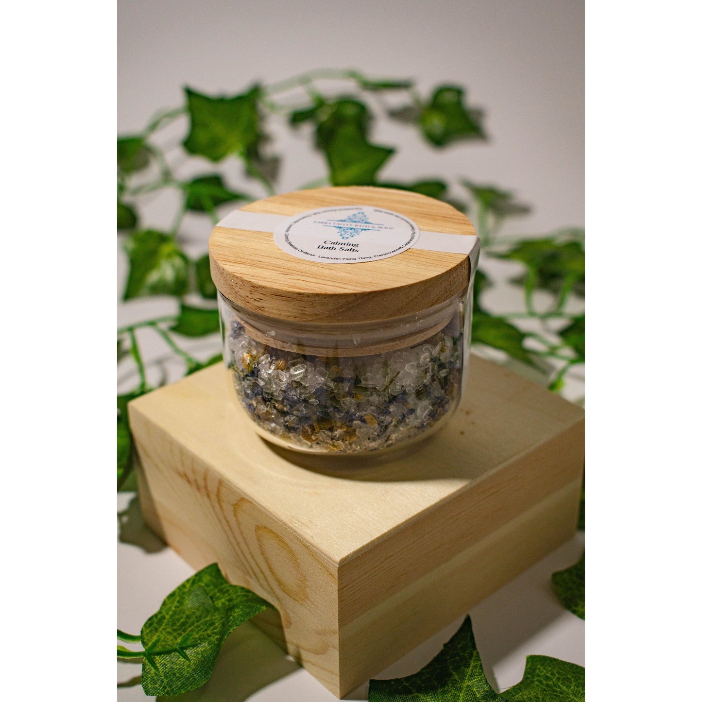 Calming Bath Salts Jars - Beautiful Creatures Makeup & Beauty