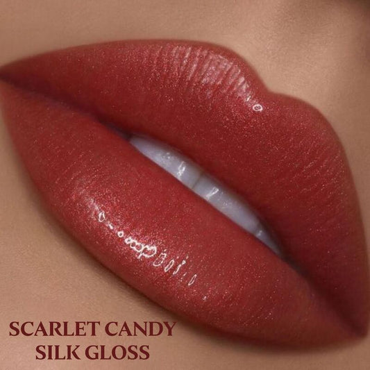 MR Luxe Silk Lip Gloss Scarlet Candy