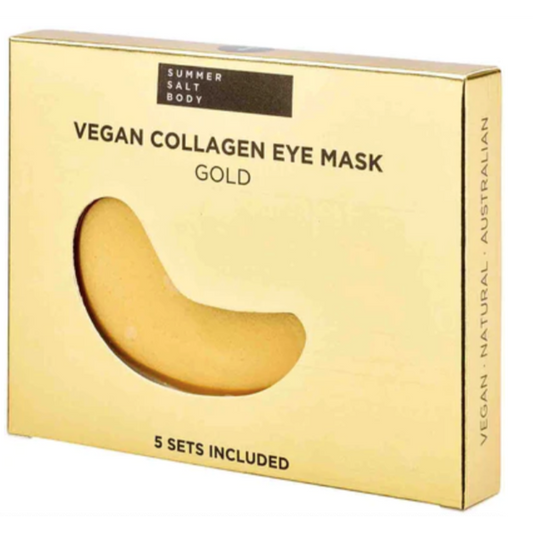Summer Salt Body - Collagen Eye Mask Gold Vegan