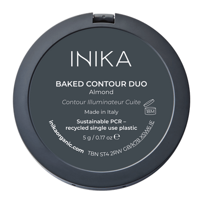 Inika Makeup INIKA Organic Baked Contour Duo Almond