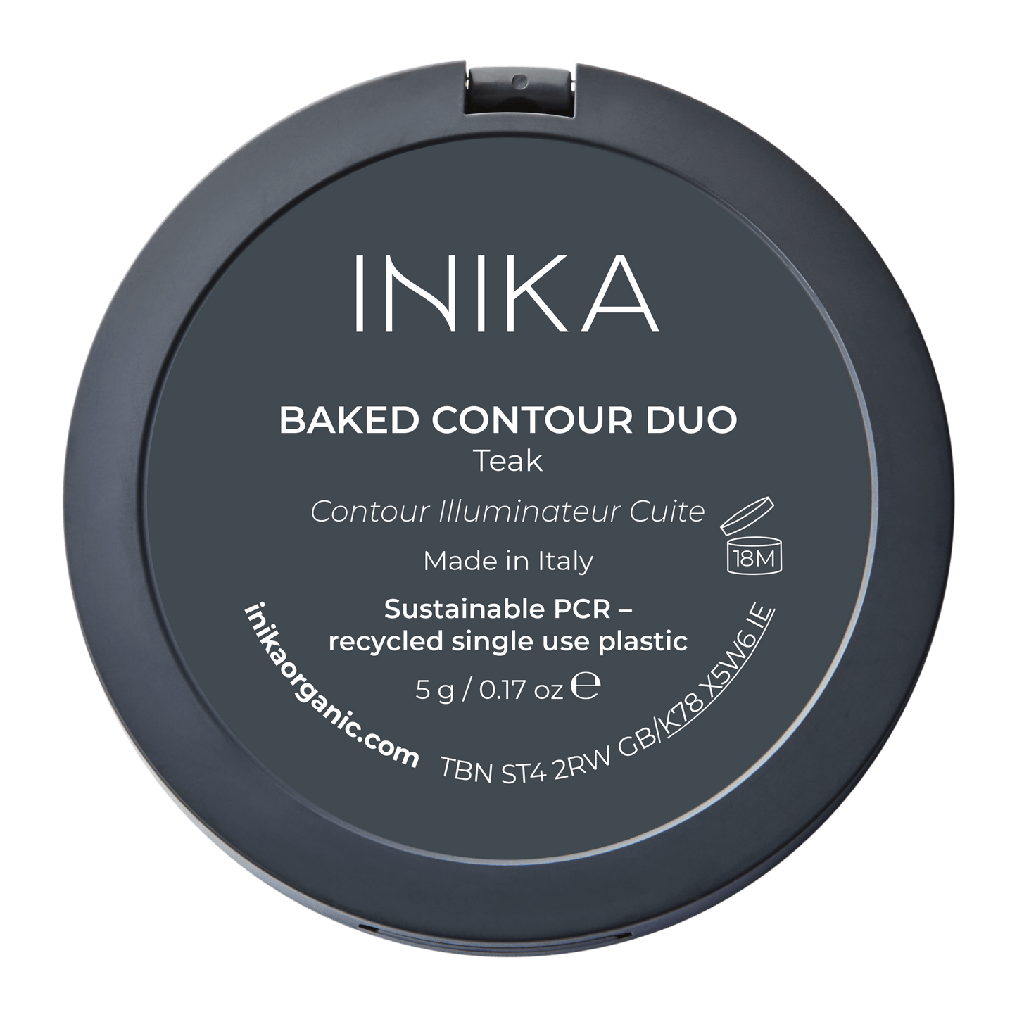Inika Makeup INIKA Organic Baked Contour Duo Teak