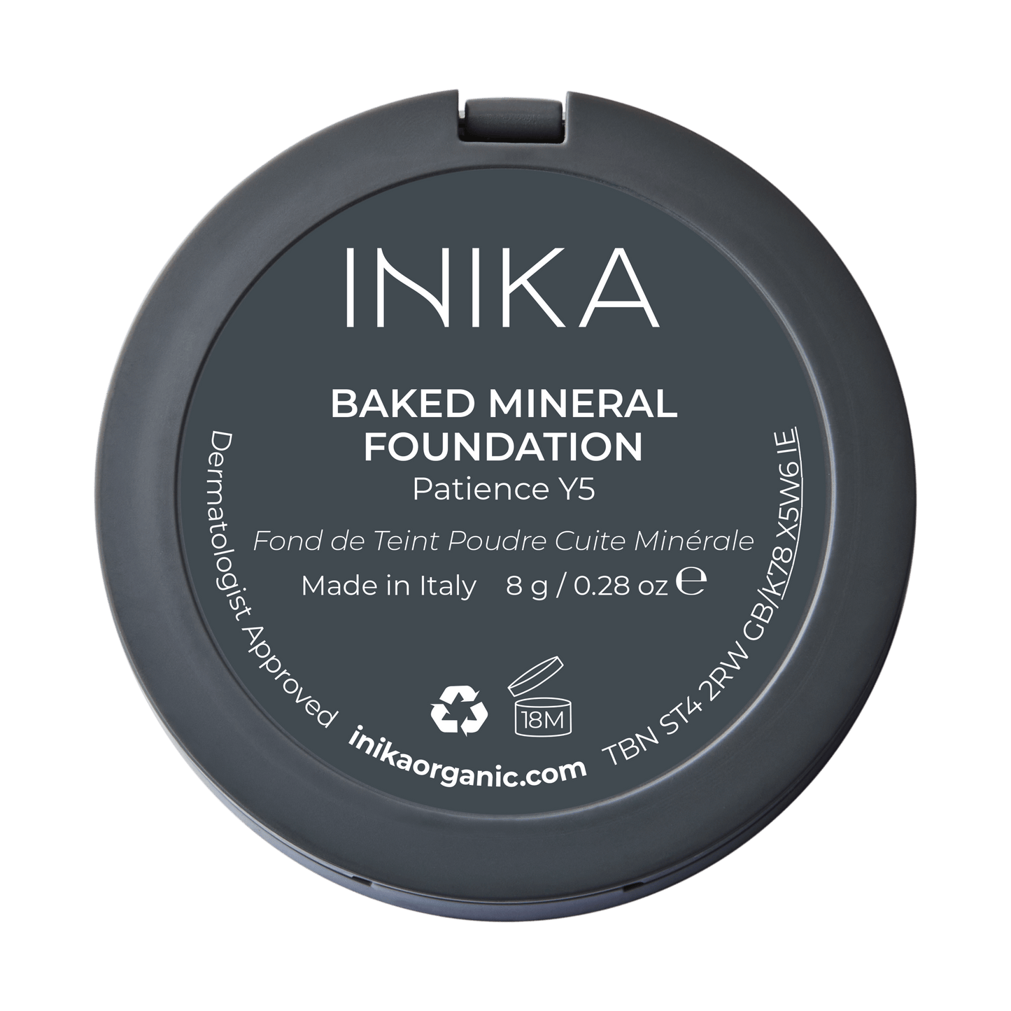 Inika Makeup INIKA Organic Baked Mineral Foundation Patience