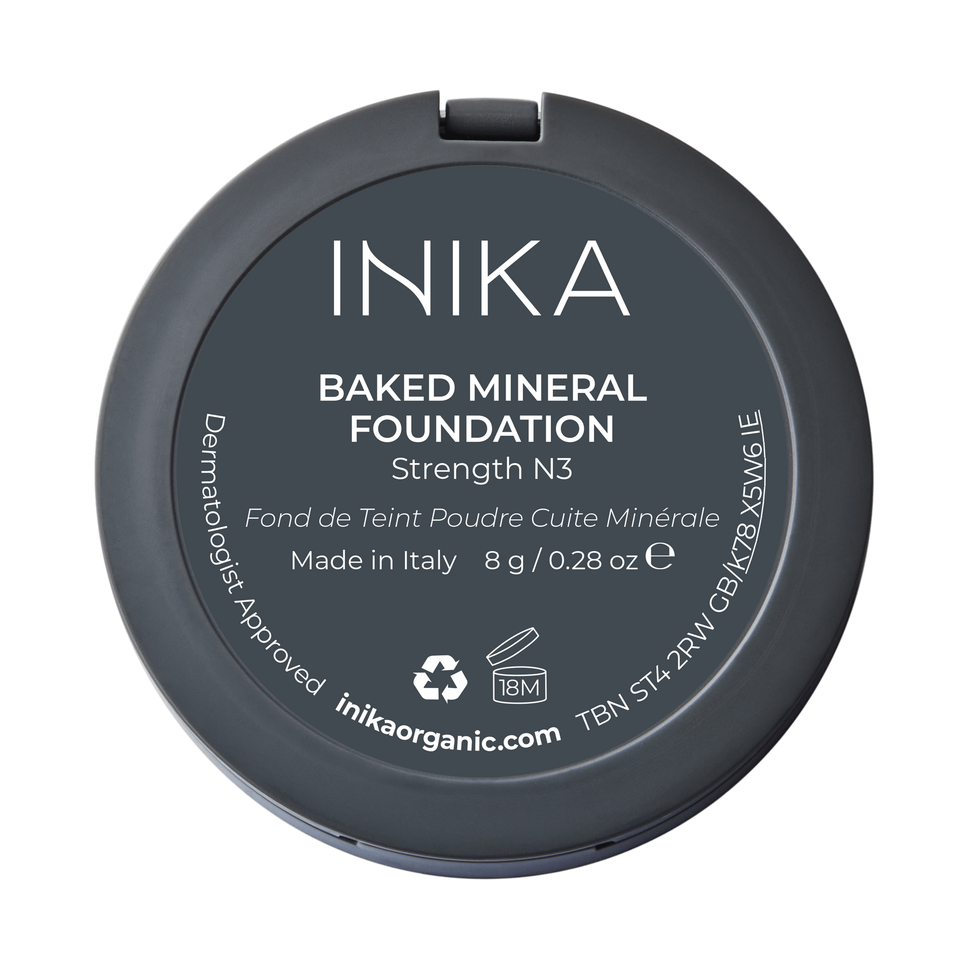 Inika Makeup INIKA Organic Baked Mineral Foundation Strength