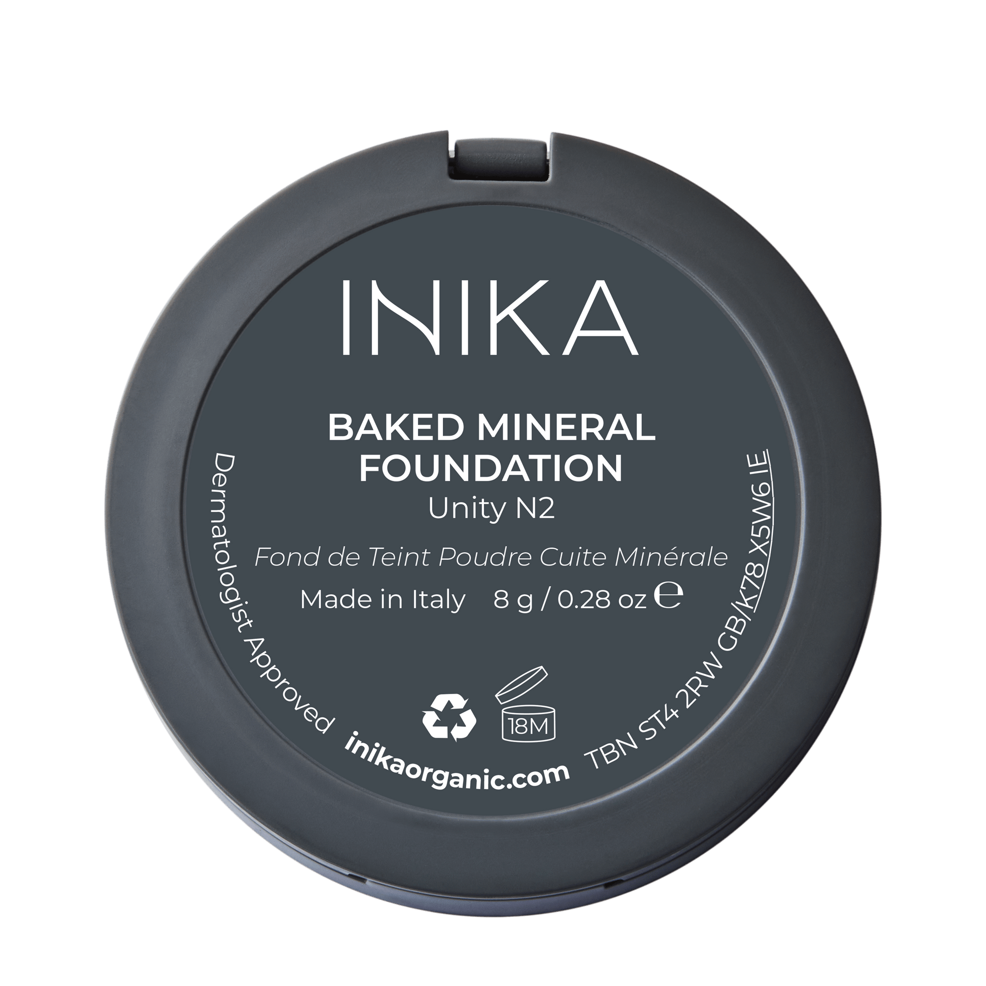 Inika Makeup INIKA Organic Baked Mineral Foundation Unity