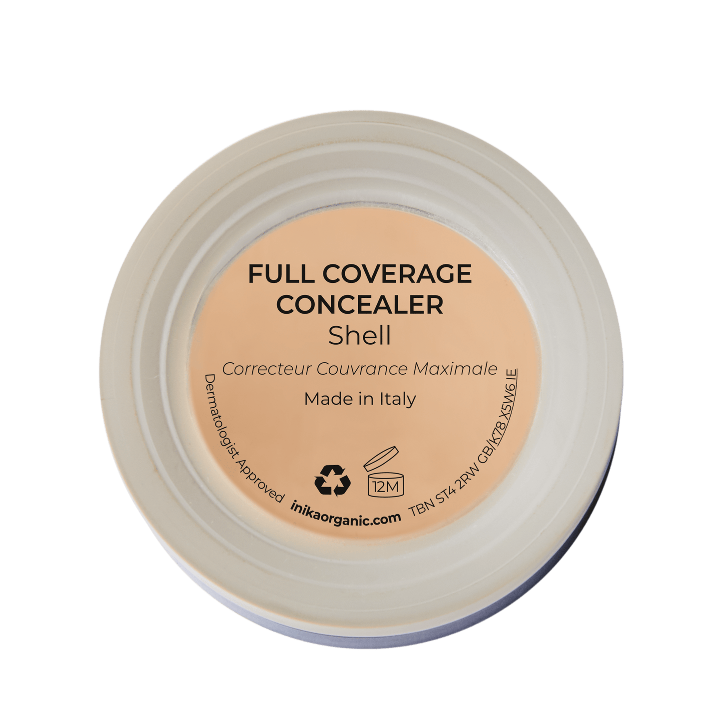 Inika Makeup INIKA Organic Full Coverage Concealer Shell