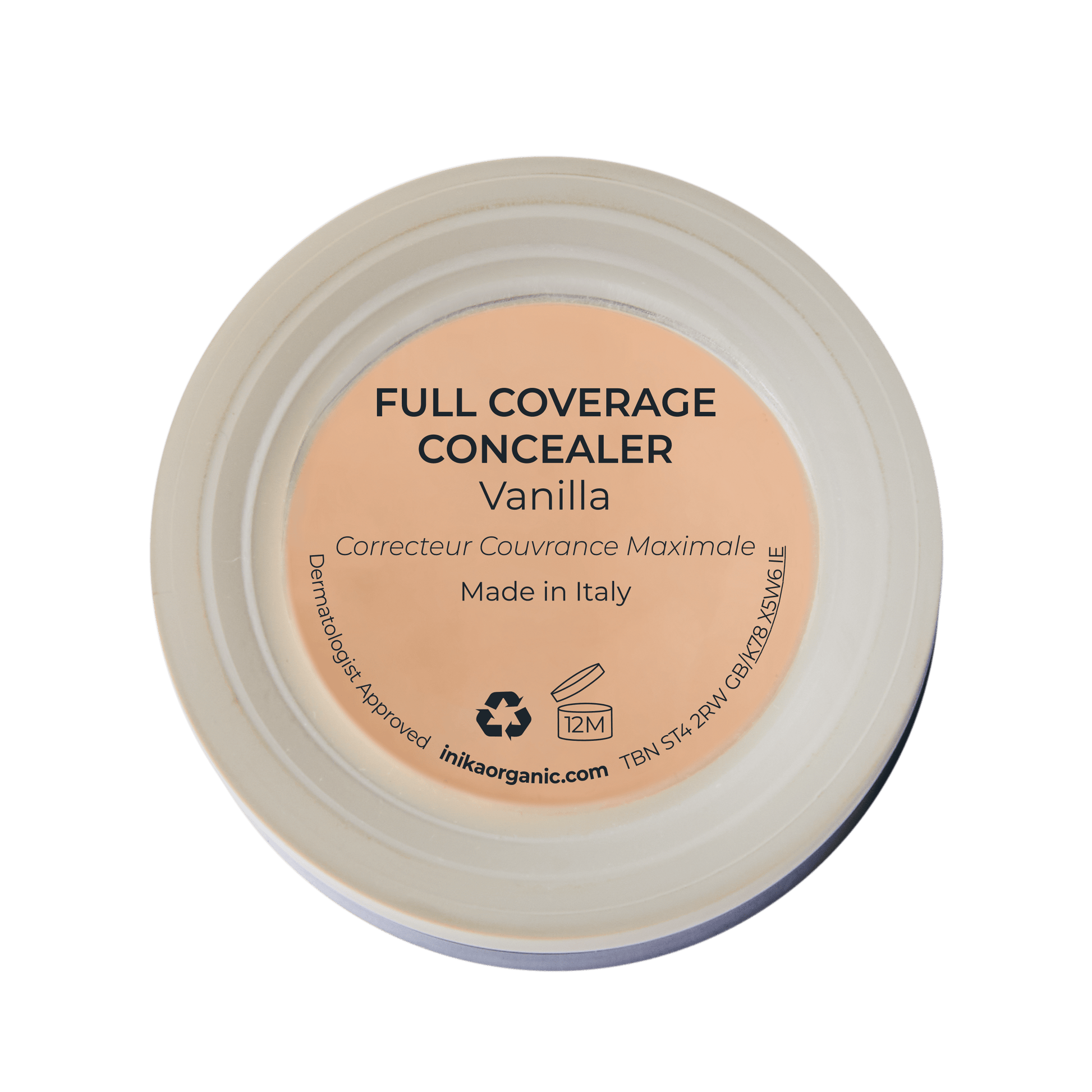 Inika Makeup INIKA Organic Full Coverage Concealer Vanilla