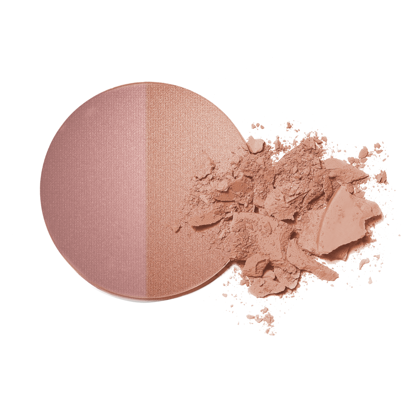 Inika Makeup INIKA Organic Mineral Baked Blush Duo Burnt Peach