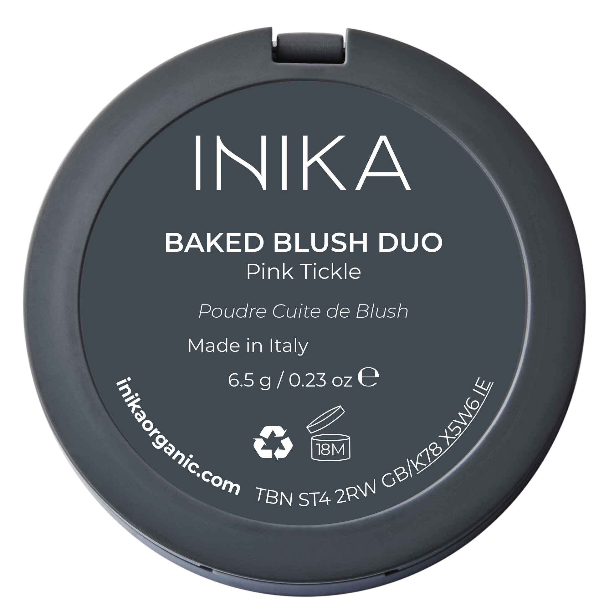 Inika Makeup INIKA Organic Mineral Baked Blush Duo Pink Tickle