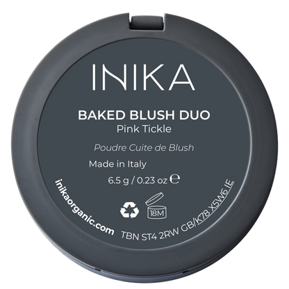 Inika Makeup INIKA Organic Mineral Baked Blush Duo Pink Tickle