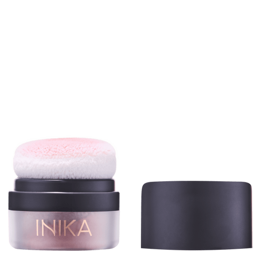 Inika Makeup INIKA Organic Mineral Blush Puff Pot (Rosy Glow)