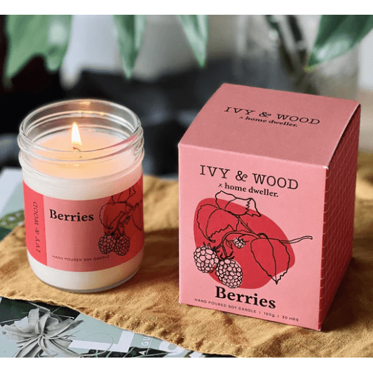Ivy & Wood Candle IVY & WOOD X HOME DWELLER Berries Candle