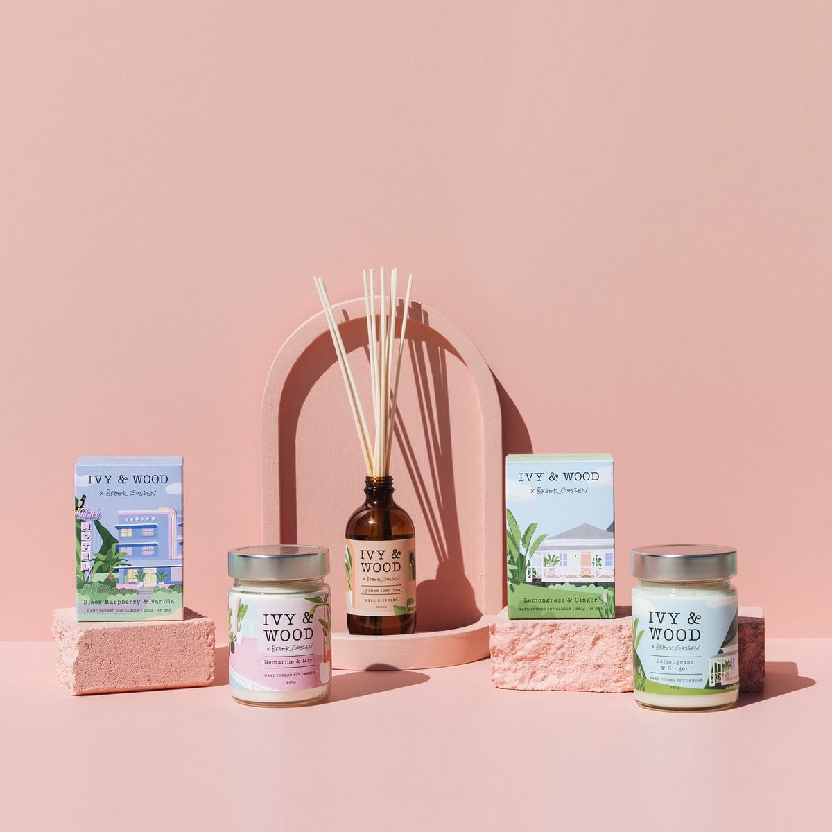 Paradiso: Lychee Iced Tea Reed Diffuser - Beautiful Creatures Makeup & Beauty