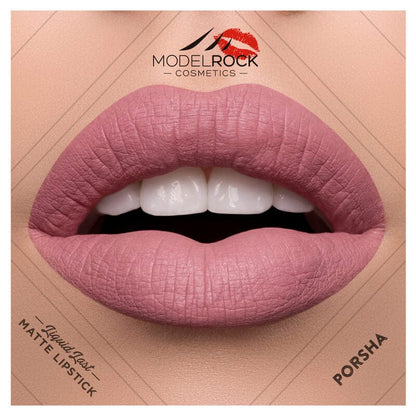 PORSHA Liquid to Matte Longwear Lipstick 3.5ml - Beautiful Creatures Makeup & Beauty