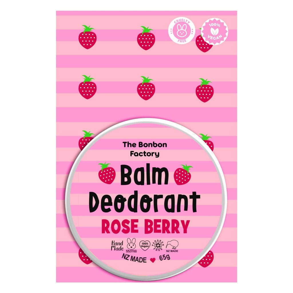 Rose Berry Deodorant 65g - Beautiful Creatures Makeup & Beauty