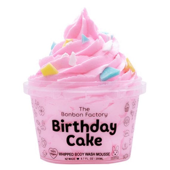 Birthday Cake Body Wash Mousse 200ml - Beautiful Creatures Makeup & Beauty