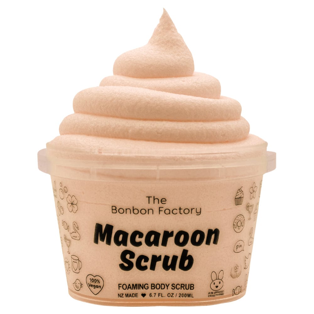 Caramel Delight Macaroon Scrub 200ml - Beautiful Creatures Makeup & Beauty