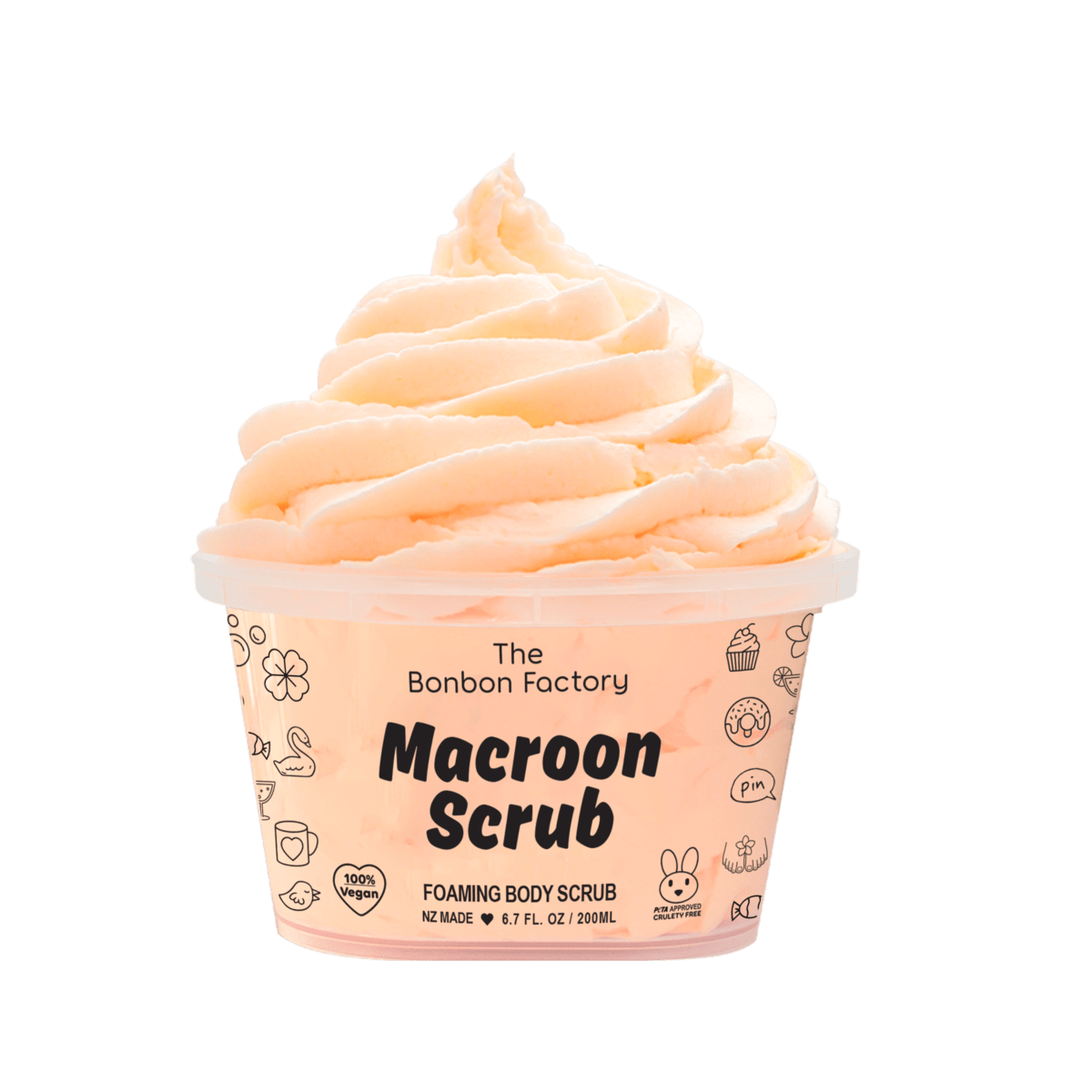 MANGO & PAPAYA | MACAROON SCRUB - Beautiful Creatures Makeup & Beauty