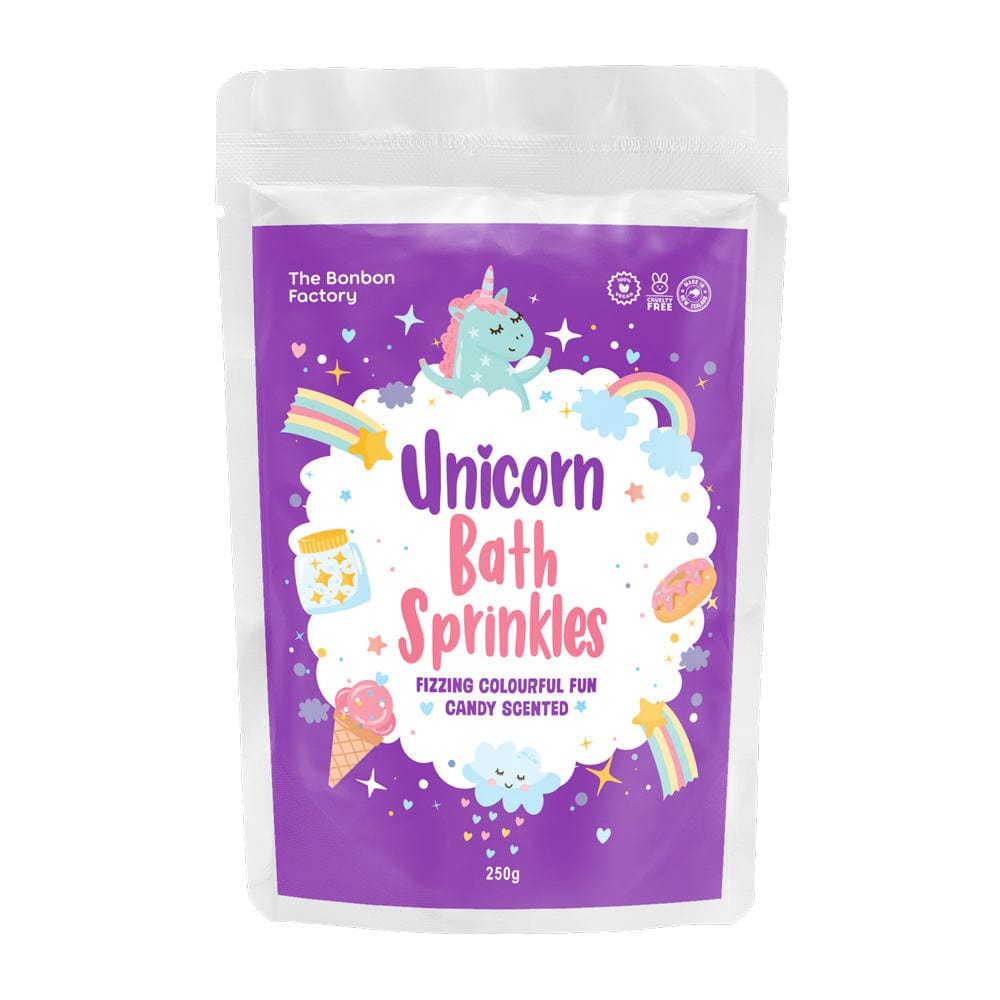 Unicorn Bath Sprinkles 250g - Beautiful Creatures Makeup & Beauty