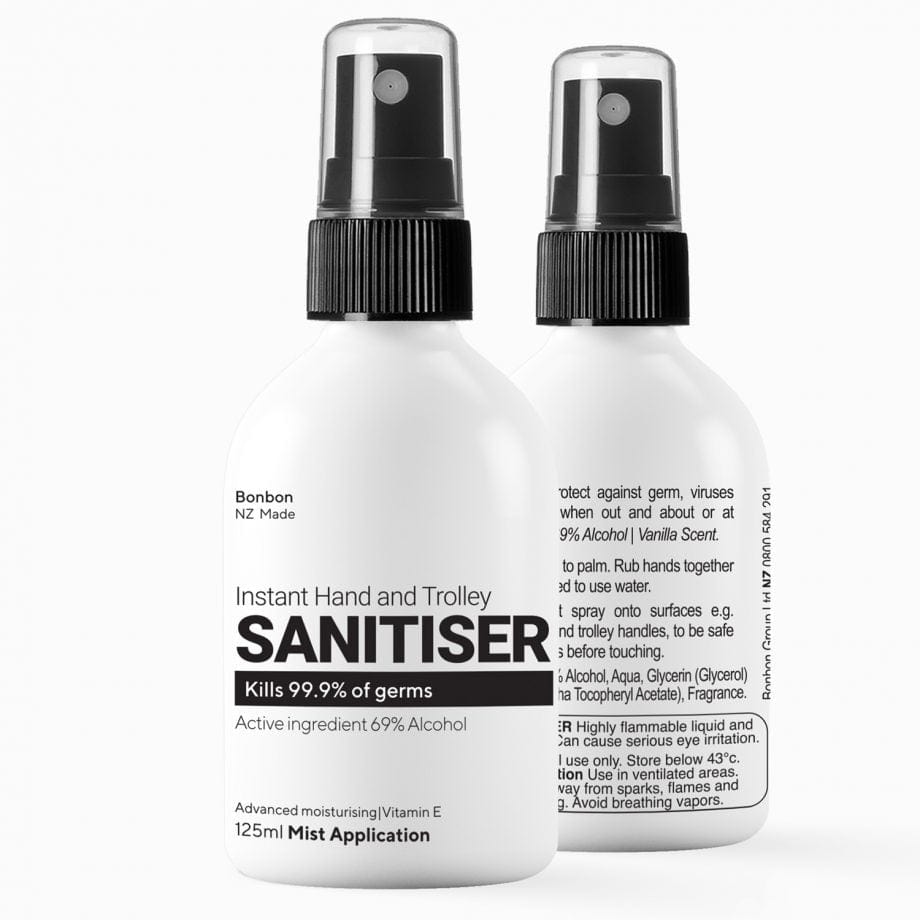 Hand and Trolley Sanitiser - Beautiful Creatures Makeup & Beauty